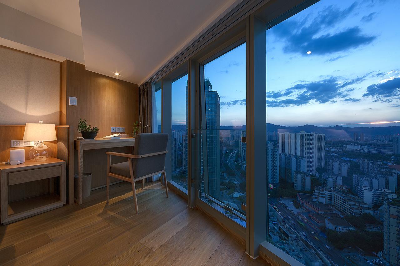 Bai Yun Qin She Boutique Hotel Chongqing Bagian luar foto